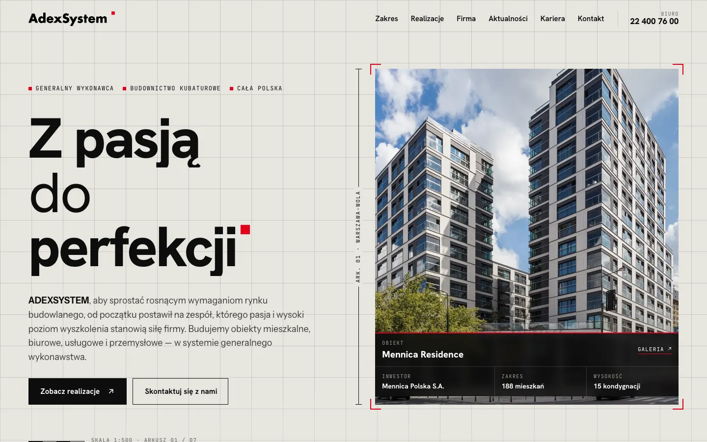 Nowa wersja strony adexsystem.pl