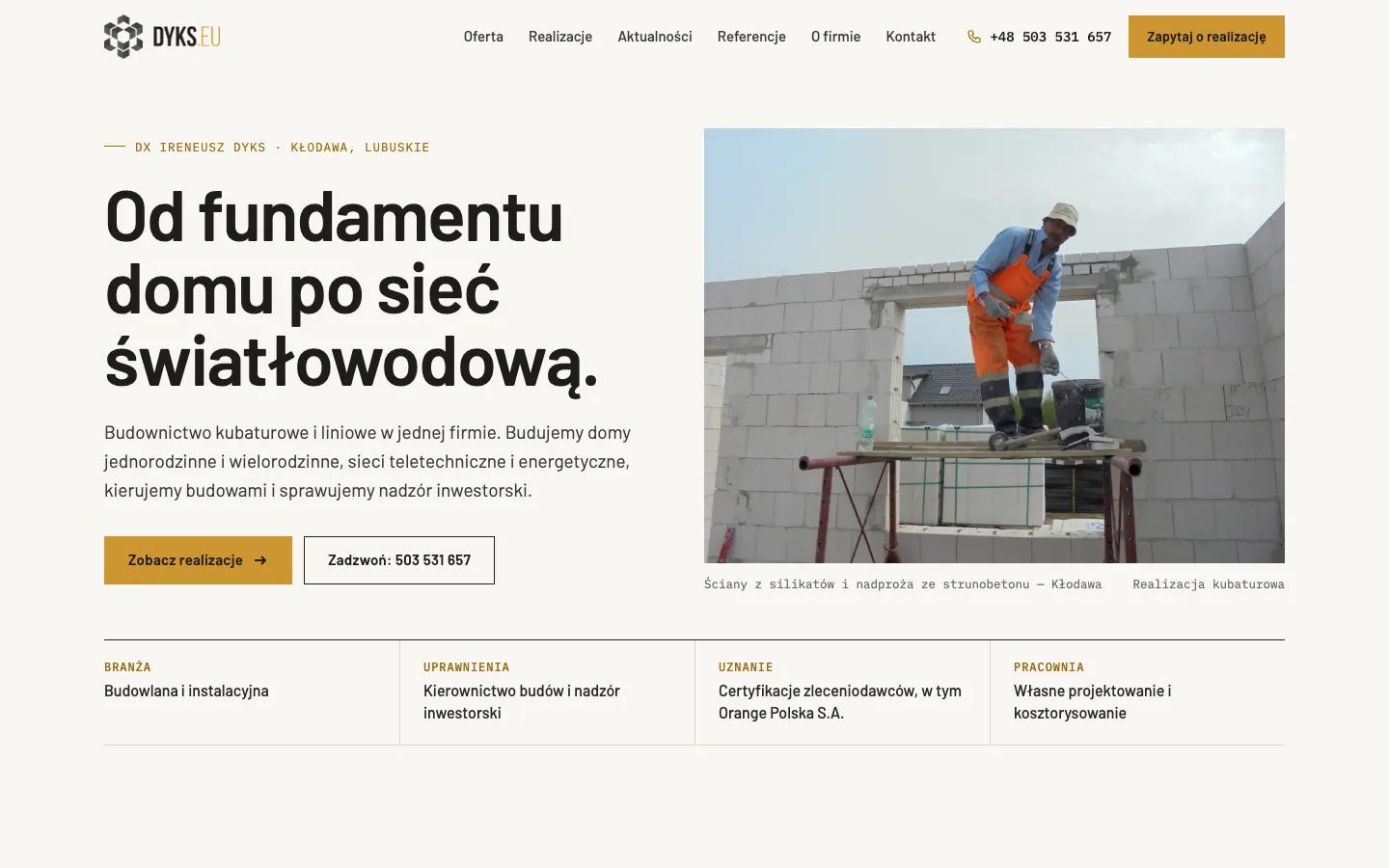 Nowa wersja strony dyks.eu