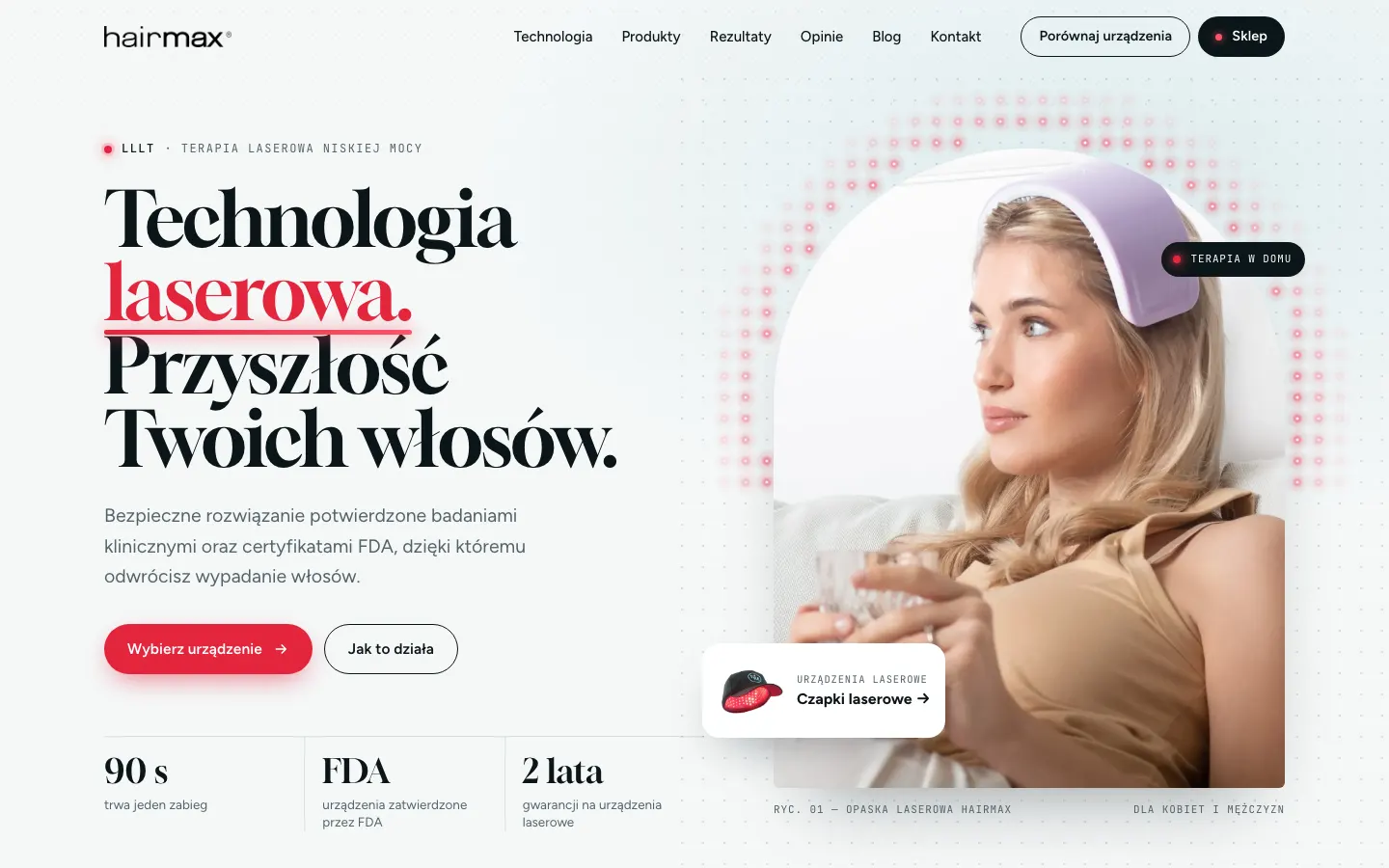 Nowa wersja strony hairmax.net.pl