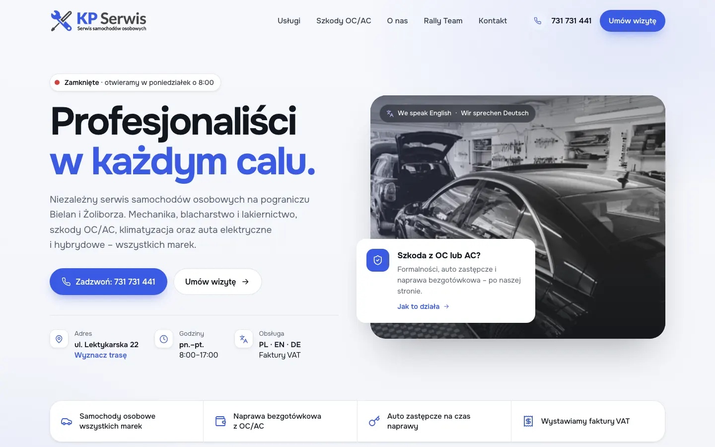 Nowa wersja strony kpserwis.eu
