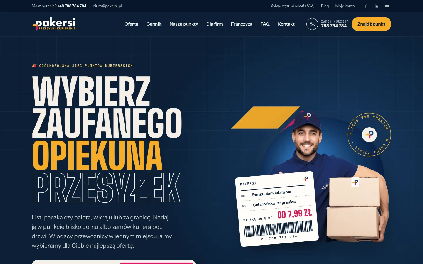 Nowa wersja strony pakersi.pl