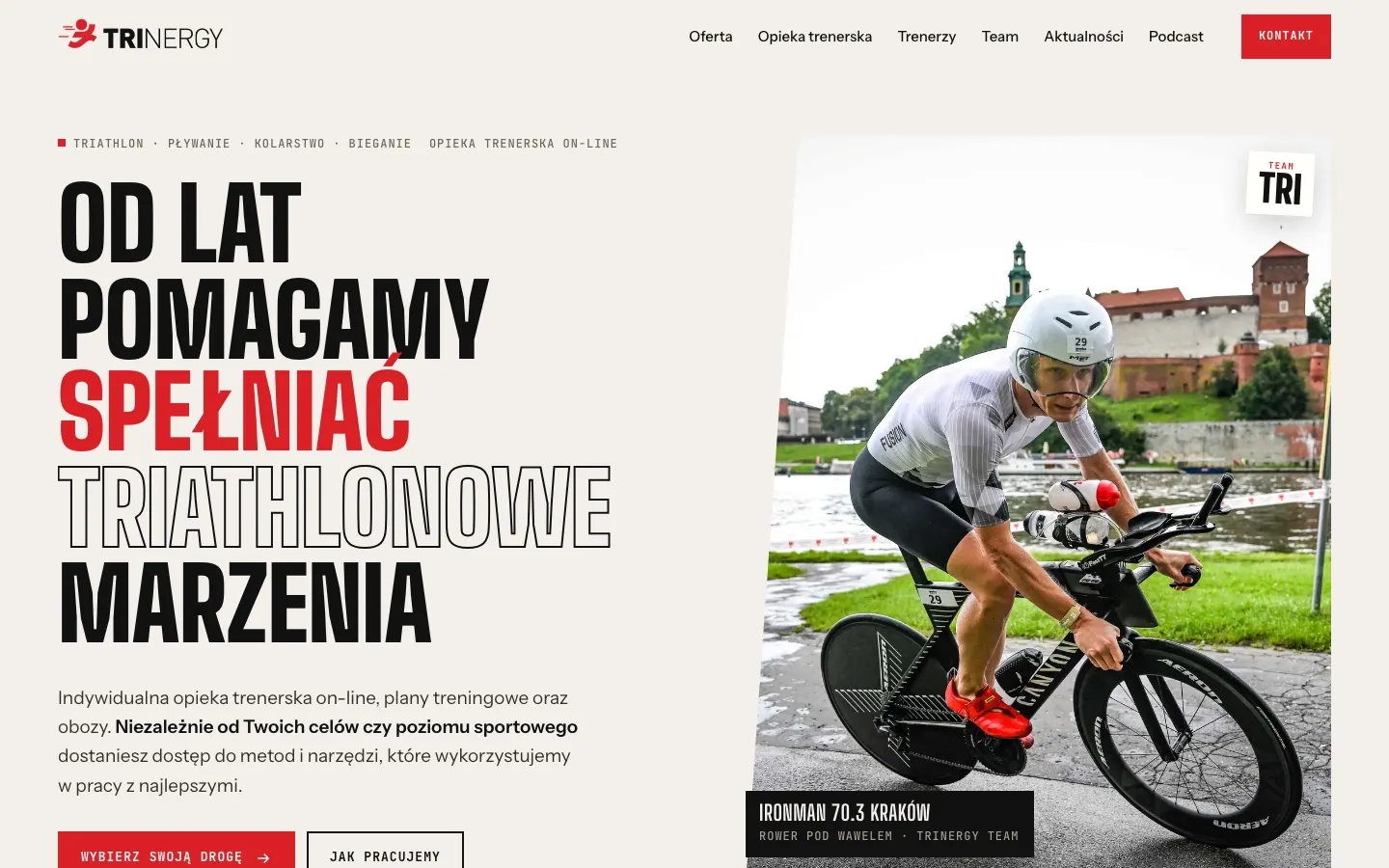Nowa wersja strony trinergy.pl