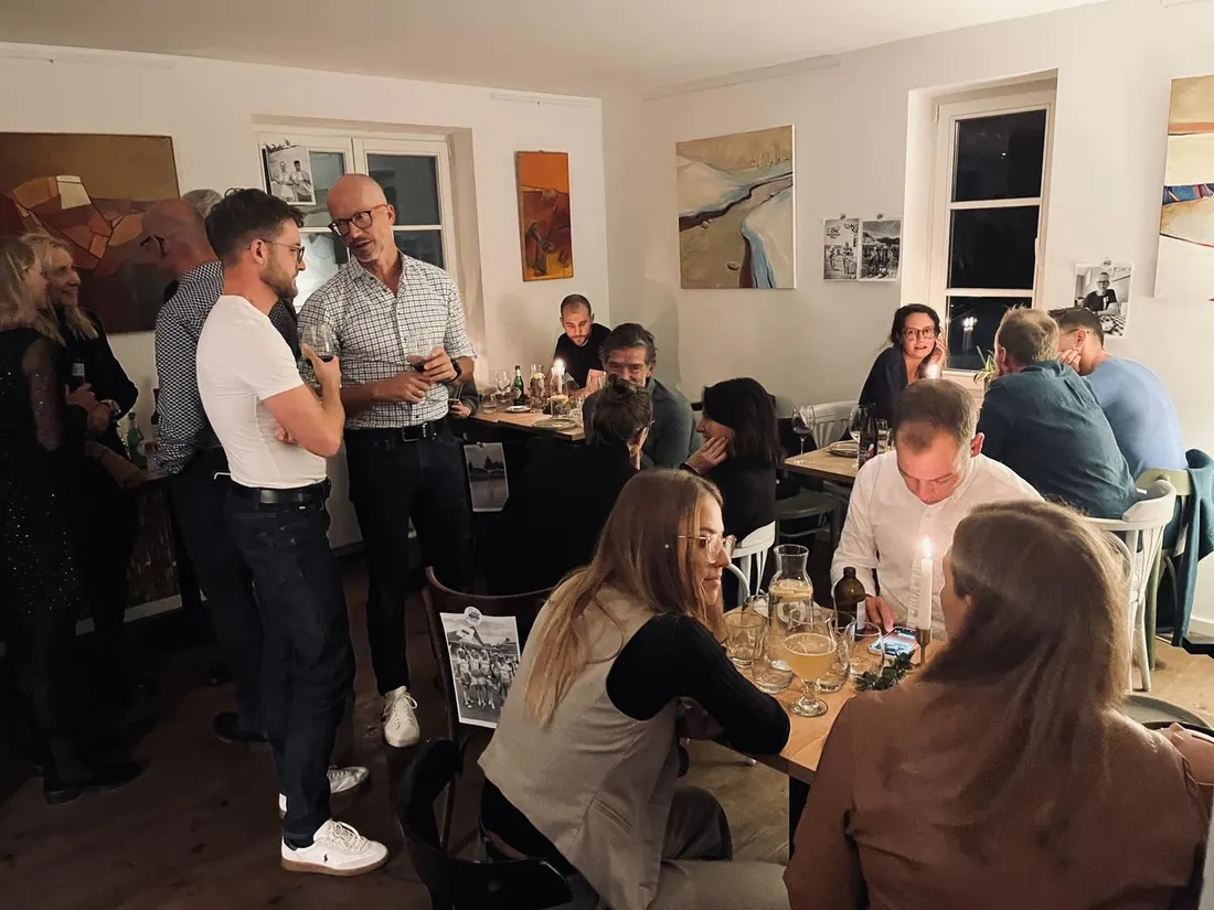 Trinergy team get-together at the end of the season