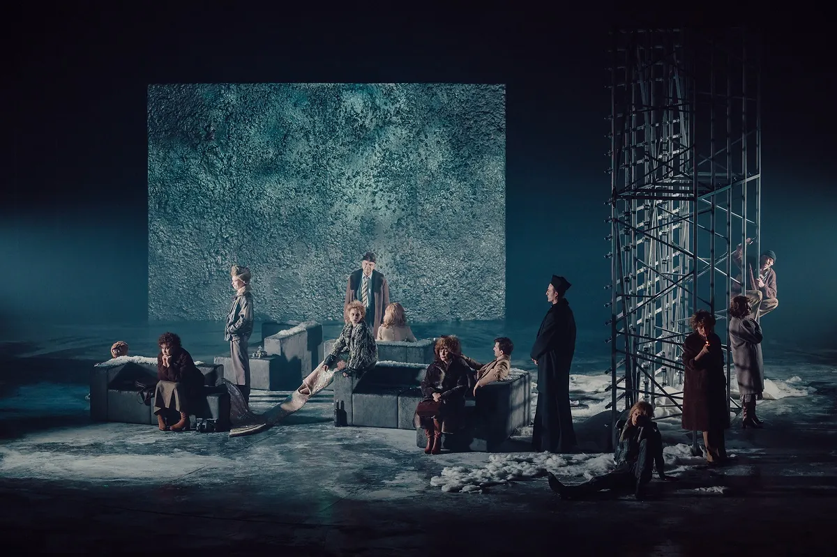 Angels in Warsaw — scene from the production