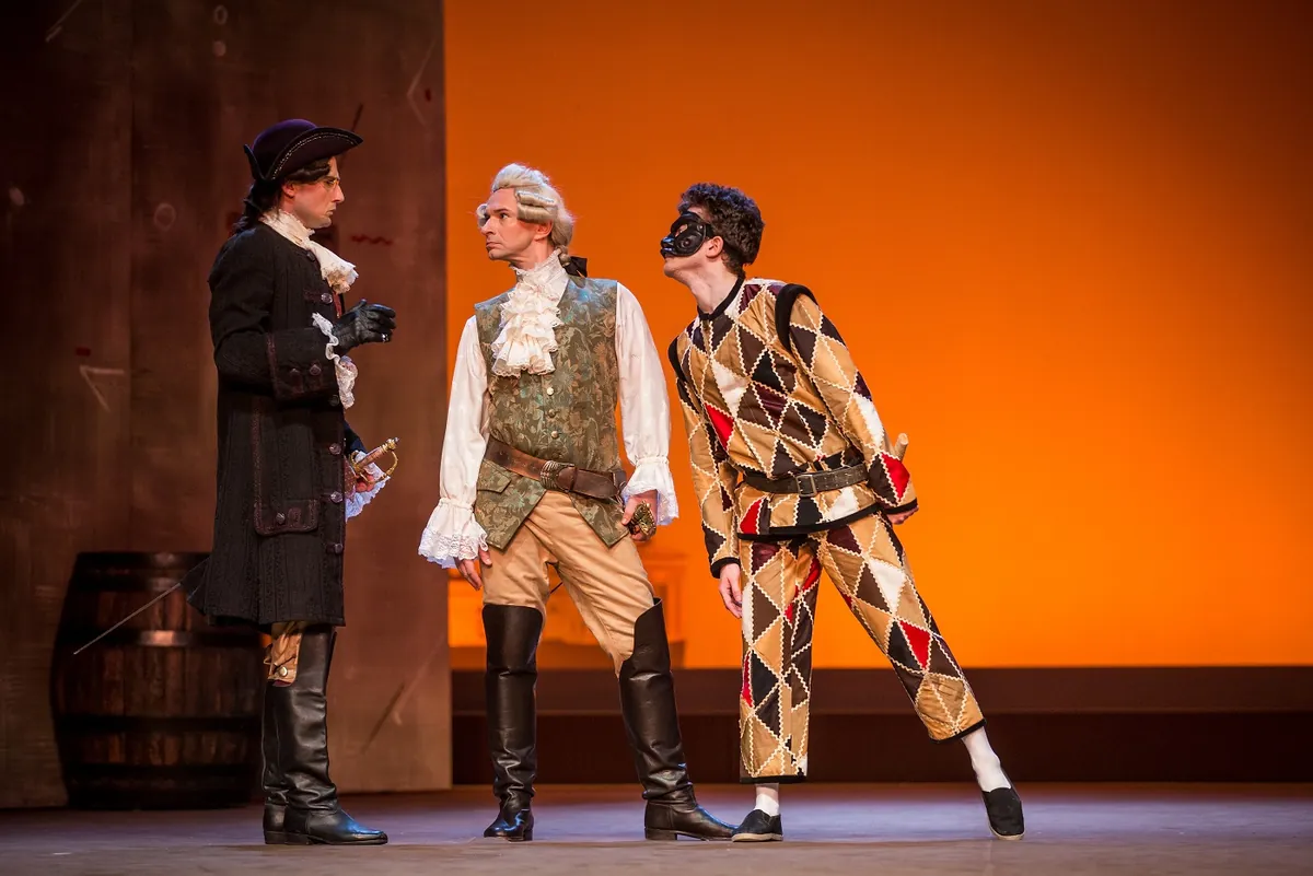The Servant of Two Masters — scene from the production