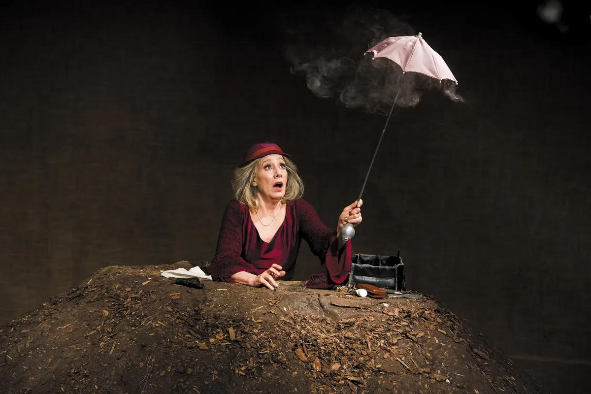 Happy Days — scene from the production